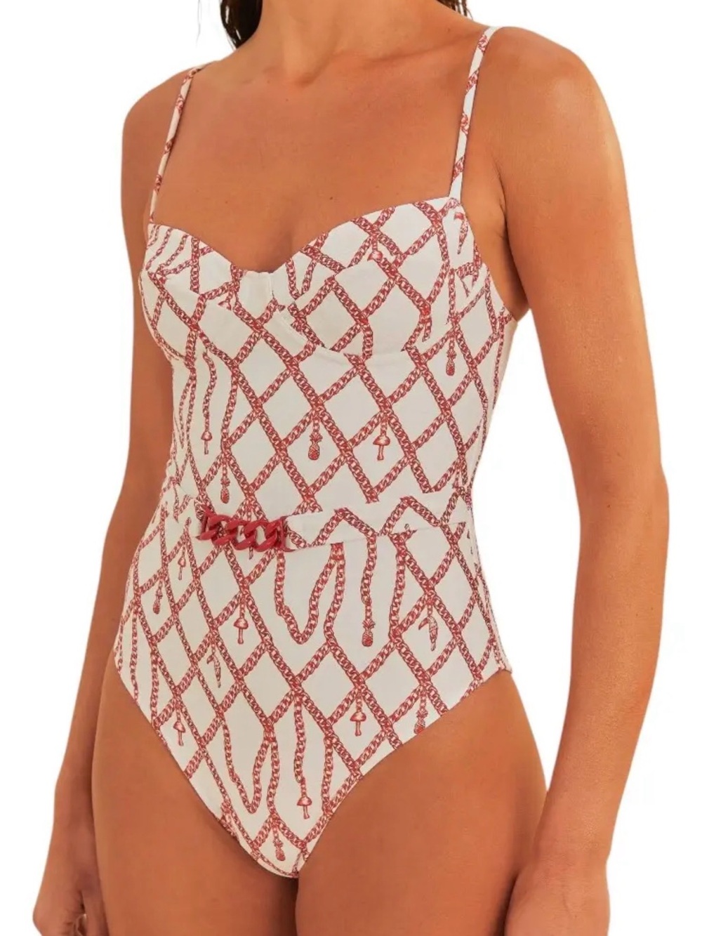 Farm Rio  Relicário Underwire One Piece - Picture 3 of 6